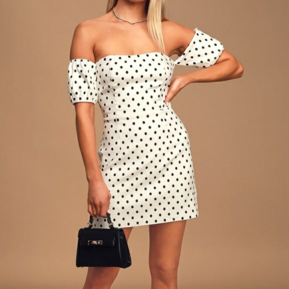 Emory Park Polka Dot Mini Dress